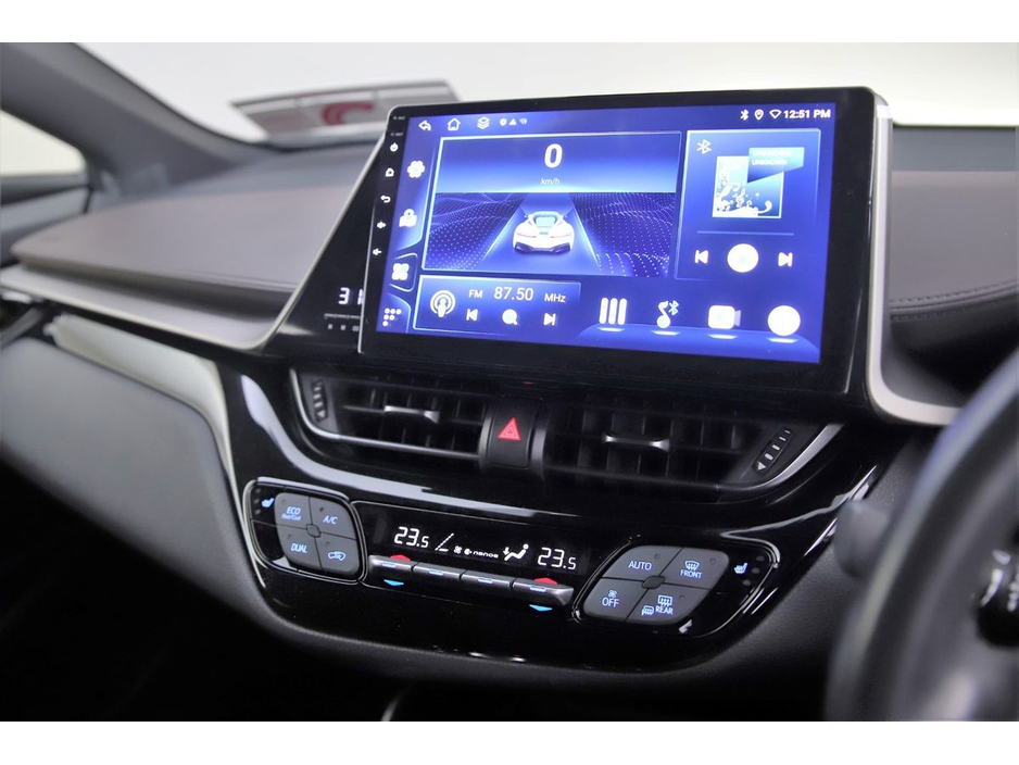 2018 Toyota C-HR 1.8 HYBRID *BI-TONE ROOF*HALF LEATHER*REVERSE CAM*10"ANDROID CAR PLAYER*