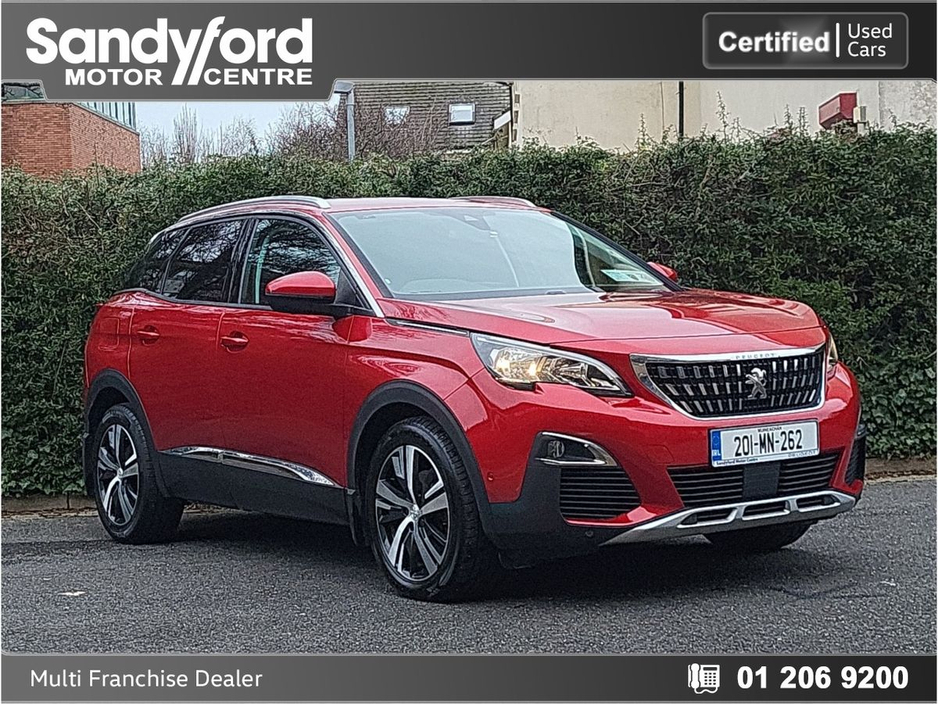 2020 Peugeot 3008 1.5 BlueHDi 130bhp Allure €19,950