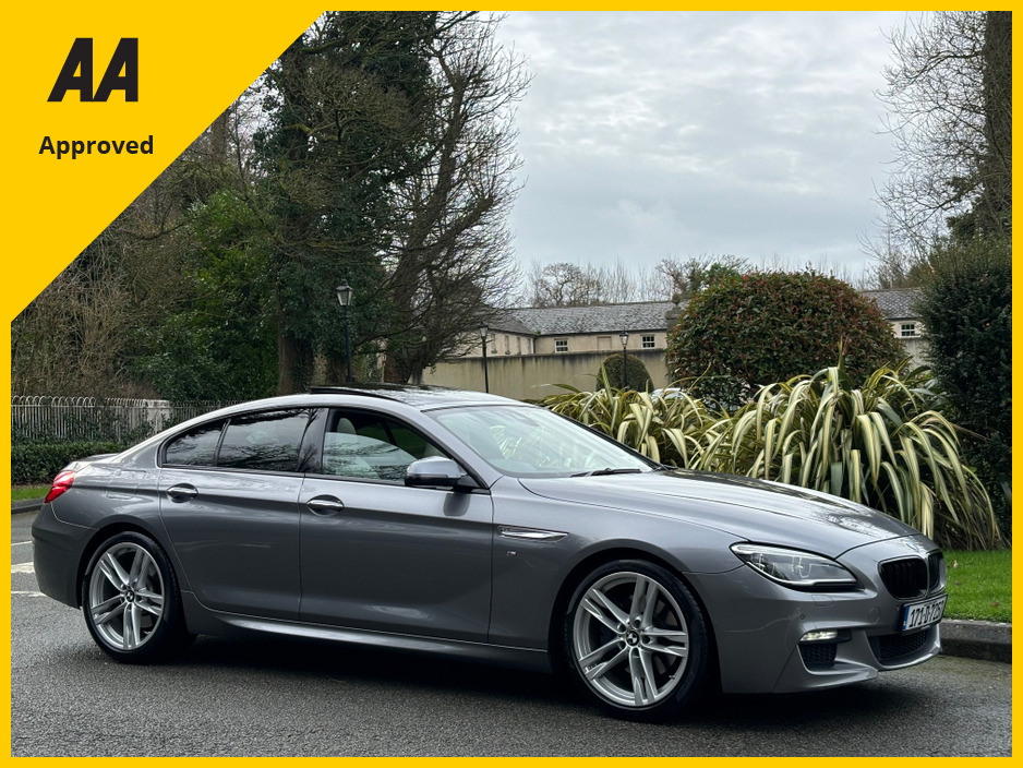 2017 BMW 6 Series 640D GRAN COUPE M SPORT *HEAD UP DISPLAY*HARMAN KARDON*PAN ROOF*LOW KLMS*AA APPROVED €26,995