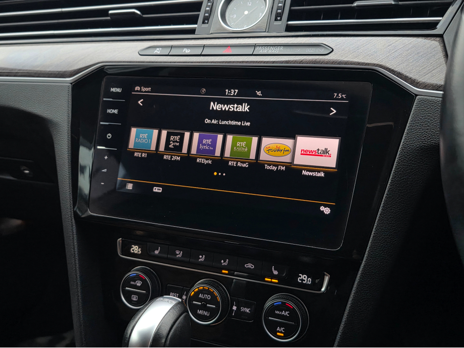 2019 Volkswagen Arteon 2.0 TSI 4 MOTION 280BHP VIRTUAL DASH FULL LEATHER HEATED ELECTRIC SEATS SAT NAV CARPLAY ANDROID AUTO BLIND SPORT PARKING SENSORS SELF PARKING ASSIST 360 CAMERA €30,950