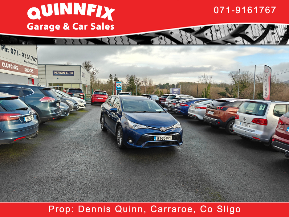 2016 Toyota Avensis 2.0 D-4D BUSINESS ED. 1 OVERMOUNT 141BHP 5DR €7,995