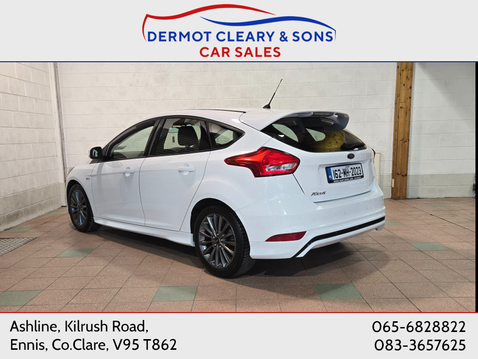 2016 Ford Focus 1.5 TDCI ST-LINE 120PS 5 5DR €10,250