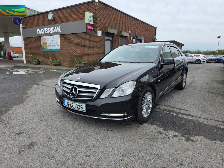 2012 Mercedes-Benz E Class 200 CDI BLUE EFFICIENCY ELEGANCE ECO 4 4DR AUTO
