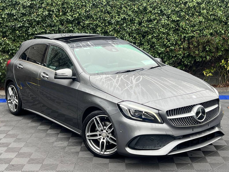 2017 Mercedes-Benz A Class A180 AMG-LINE 1.6 AUTO // OPENING PAN ROOF // LEATHER HEATED AMG-LINE SEATS // ADAPTIVE CRUISE CONTROL €20,950