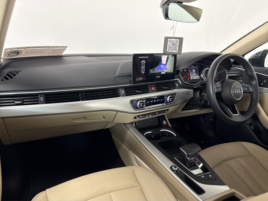 2021 Audi A4 LIMOUSINE 35 TDI 163BHP S-TRONIC**MULTIFUNCTIONAL STEERING WHEEL**CREAM LEATHER INTERIOR**FRONT HEATED SEATS**APPLE CARPLAY**REVERSE CAMERA**PARKING SENSORS**SEMI DIGITAL DASH**FINANCE AVAILABLE €29,995