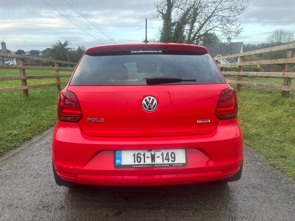 2016 Volkswagen Polo 1.0 5DR 75HP Lounge €9,950