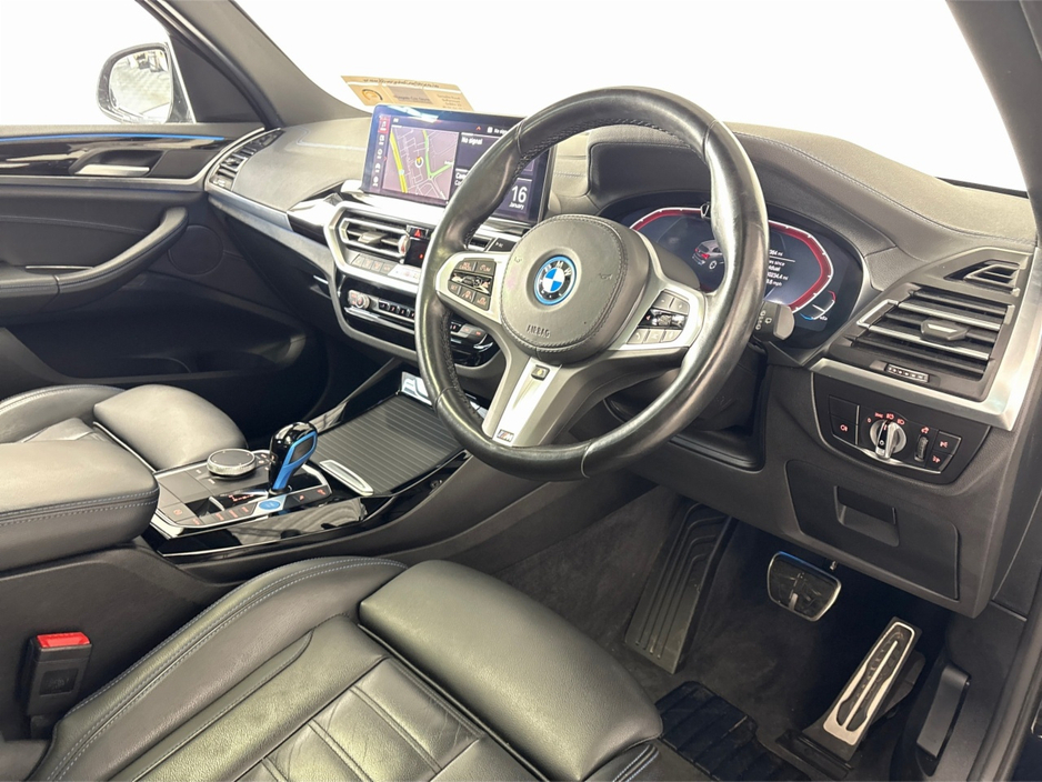2023 BMW iX3 M SPORT**PANORAMIC SUNROOF**HEATED MULTIFUNCTIONAL STEERING WHEEL**FRONT HEATED ELECTRIC SEATS**BLACK LEATHER INTERIOR**TOUCH SCREEN MEDIA**REVERSE CAMERA**ELECTRIC TAILGATE** €38,995