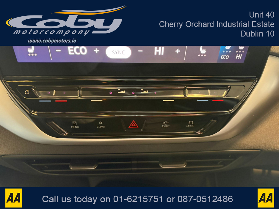 2022 Volkswagen ID.4 PRO 150 KW FAMILY 77KWH 204BHP PR PROPERF AUTO. 2Keys, 1/2 Leather, Full Electrics, Sat Nav, Dual Climate Control, Heated Seats, Cruise Control, Revers Cam, Parking Sensors, Handsfree, & more. €27,950