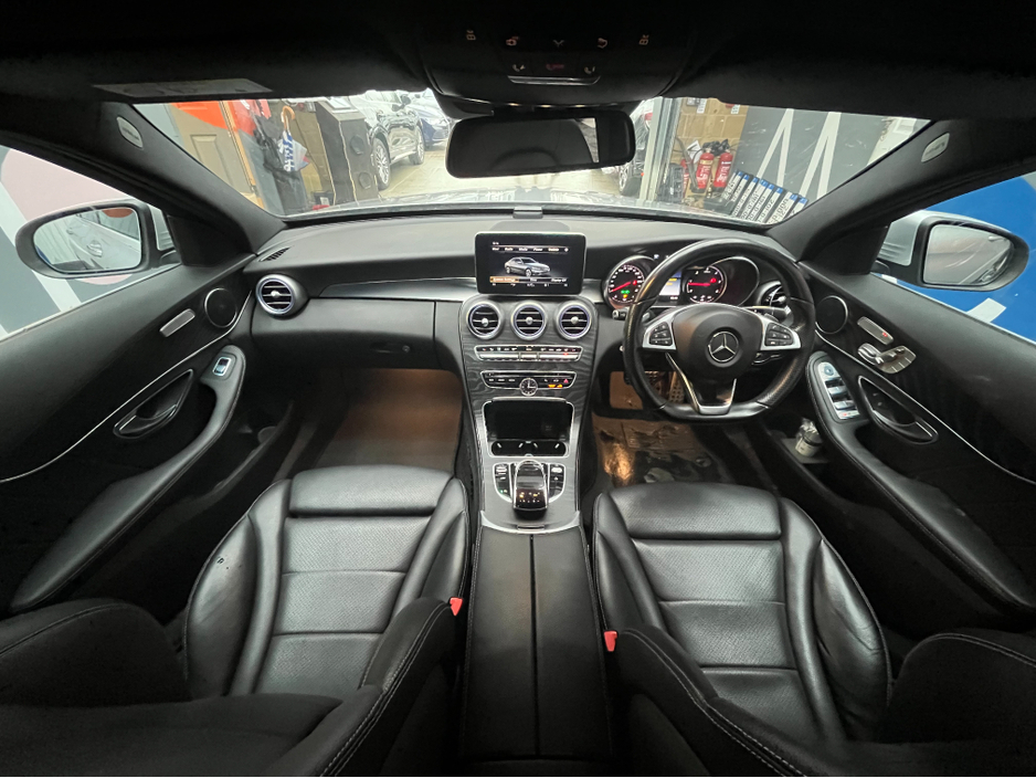 2017 Mercedes-Benz C Class 2017 MERCEDES-BENZ C220D LAUREUS EDITION 2.2 AUTOMATIC / CRUISE CONTROL / REVERSE CAMERA / ELECTRIC MEMORY & HEATED SEATS / PADDLE SHIFTERS / AMBIENT LIGHTS AND MORE