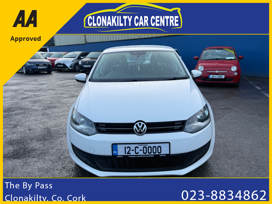 2012 Volkswagen Polo Genuine Low Mileage Vw Polo 1.2 Tsi Automatic €9,950
