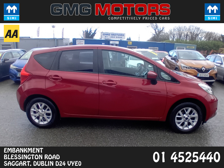 2015 Nissan Note 1.2 PET SV 5DR..LOW MILEAGE €6,750