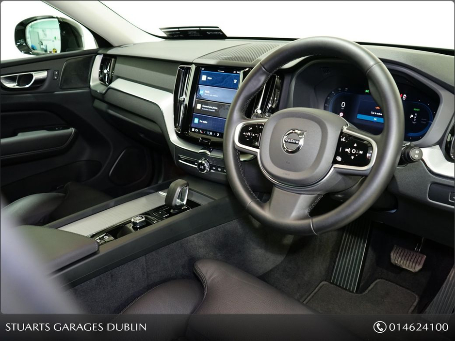 2025 Volvo XC60 T6 XC60 PLUS DARK: 20” UPGRADE DIAMOND CUT ALLOYS, VAPOUR METALLIC WITH CHARCOAL LEATHER, PANORAMIC ROOF, KEYLESS ENTRY, HEATED SEATS €61,945