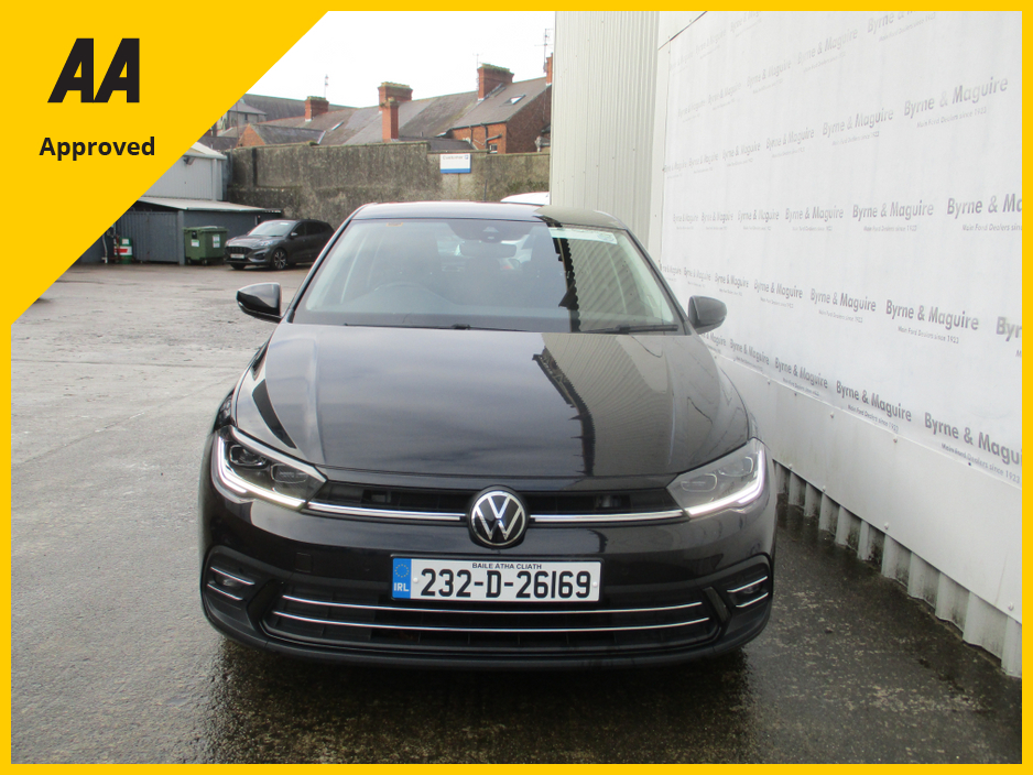 2023 Volkswagen Polo STYLE 1.0 PETROL AUTOMATIC HIGH SPEC FULLY SERVICED AND GUARANTEED €21,500