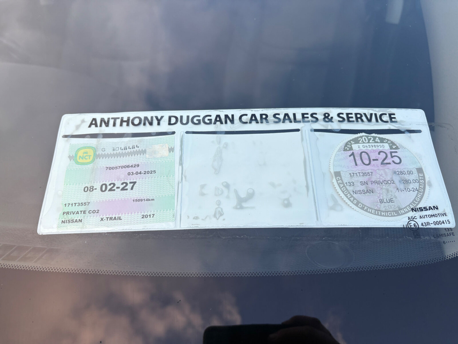 2017 Nissan X-Trail 1.6d SV 7 Seats Design Pack €15,995