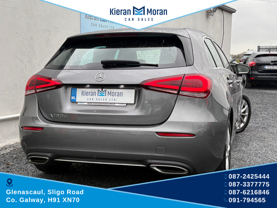 2018 Mercedes-Benz A Class 180D 5DR AUTO €19,950