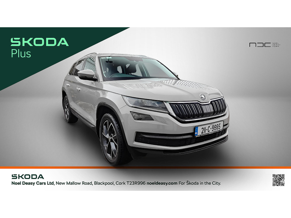 2021 Skoda Kodiaq 7 SEATER STYLE 2.0 TDI 150 BHP-EXCEPTIONAL CAR-AS NEW-STEEL GREY-UPGRADED TRIGLAV ALLOYS €36,950