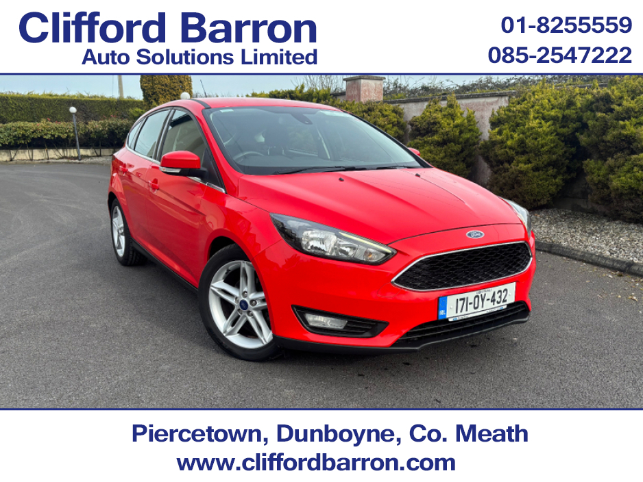2017 Ford Focus 5DR 1.5 TD 95PS 6SPEED 4DR €14,950
