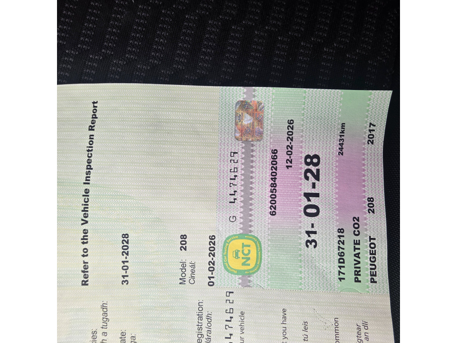 2017 Peugeot 208 1.2 PureTech 68bhp Access 3 dr €9,950