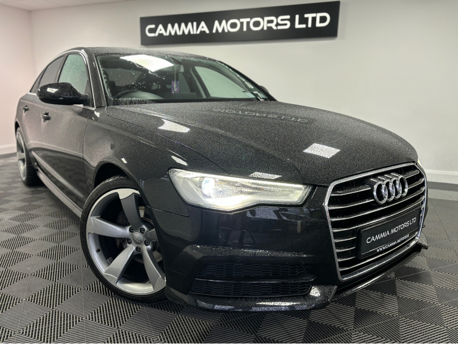 2017 Audi A6 AUDI A6 LIMOUSINE 2.0 TDI 150 SE S-TRONIC 4DR AUTO*BLACK LEATHER INTERIOR*REVERSE CAM*BOSE SPEAKERS*PARK SENSORS*SEMI DIGITAL DASH*KEYLESS ENTRY & START*FINANCE AVAILABLE TRADE INS WELCOME* €21,950