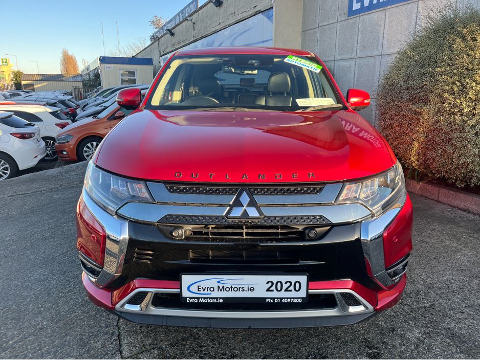 2020 Mitsubishi Outlander G 4WD HYBRID PLUG IN AUTOMATIC 2.4 PETROL //HIGH SPEC//LOW MILES//HALF LEATHER HEATED ELECTRIC SEATS//HEATED STEERING WHEEL// €24,950