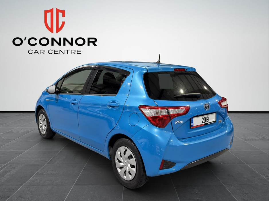 2019 Toyota Yaris “Blue that pops, fuel bills that don’t.” €13,888