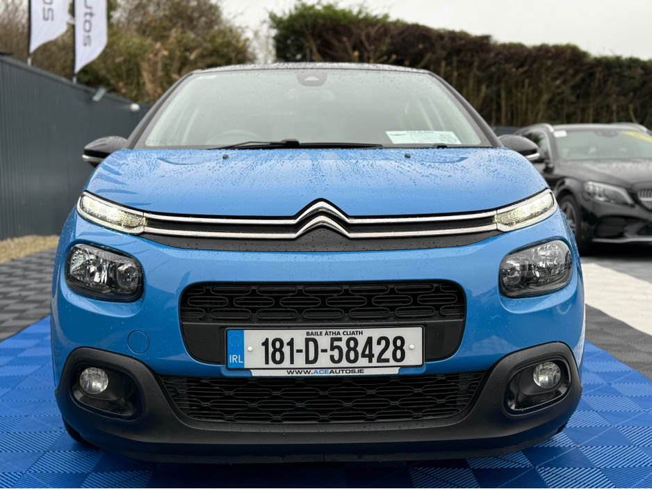 2018 Citroen C3 1.2 PETROL - AUTO - 12M WARRANTY - CAR: €12,950
