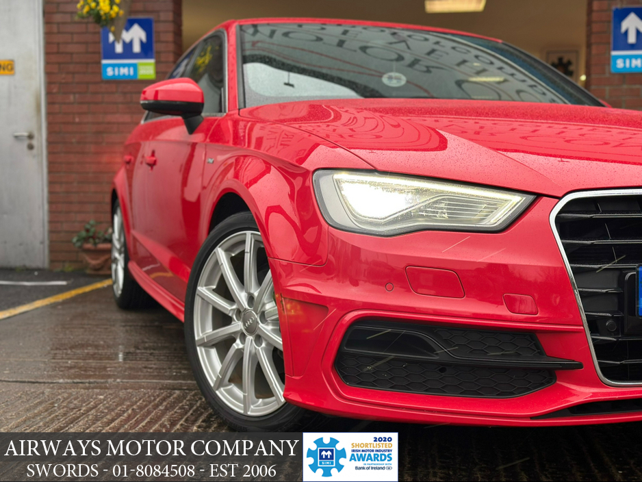 2015 Audi A3 1.4 TFSI S-LINE 5DR  - LOW KMS €14,950