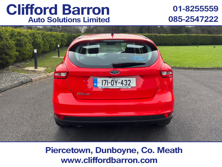 2017 Ford Focus 5DR 1.5 TD 95PS 6SPEED 4DR €14,950