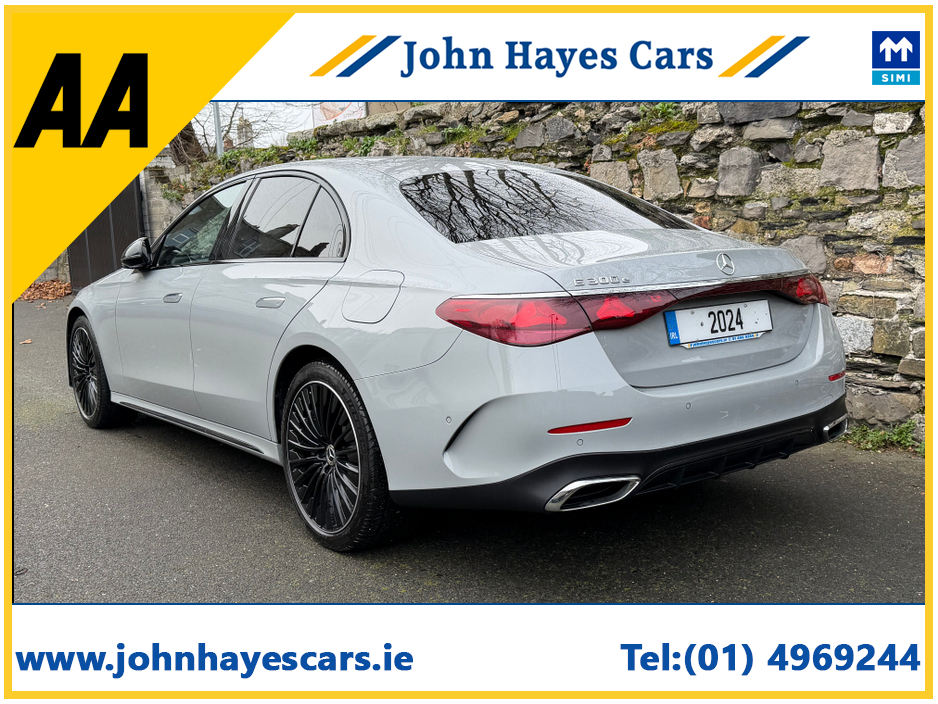 2024 Mercedes-Benz E Class STUNNING LOOKING URBAN EDITION HYBRID PHEV//STUNNING IN ALPINE GREY//VERY LOW MILEAGE//SIMI AND AA DEALER €66,950