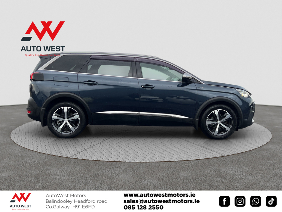 2018 Peugeot 5008 2018 Peugeot 5008 2.0 Blue HDI GT LINE Automatic 7 Seater €25,950