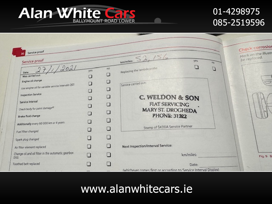 2013 Skoda Fabia MONTE CARLO 1.2 HTP 60HP 4DR €7,950