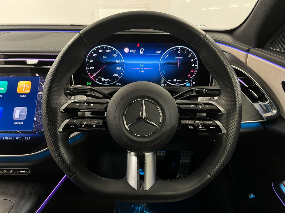 2025 Mercedes-Benz E Class 300de AMG - High Spec demo - Price Drop €2,000 saving19 Inch Alloys - Reversing Camera - Ambient Lighting - Sat Nav - Climate Control - Electric Heated Memory Seats - Keyless Start - Apple CarPlay/And €82,950
