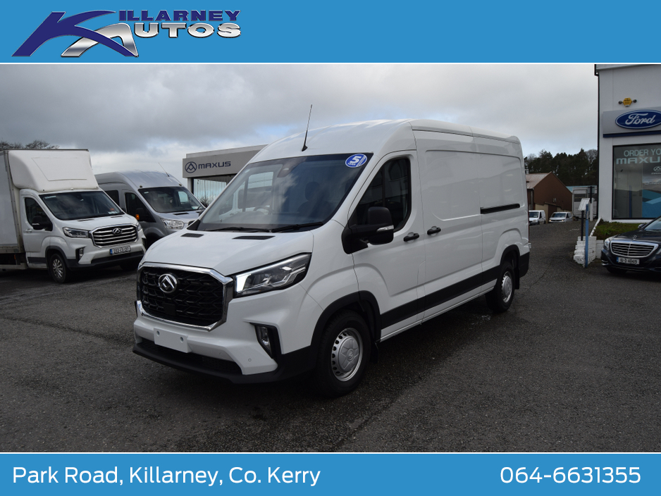 2026 Maxus Deliver 9 LWB 2.0TDCi 150BHP Price is plus vat. €25,928