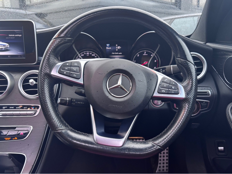 2015 Mercedes-Benz C Class C220d AMG LINE PREMIUM // RED LEATHER // SUNROOF €13,995