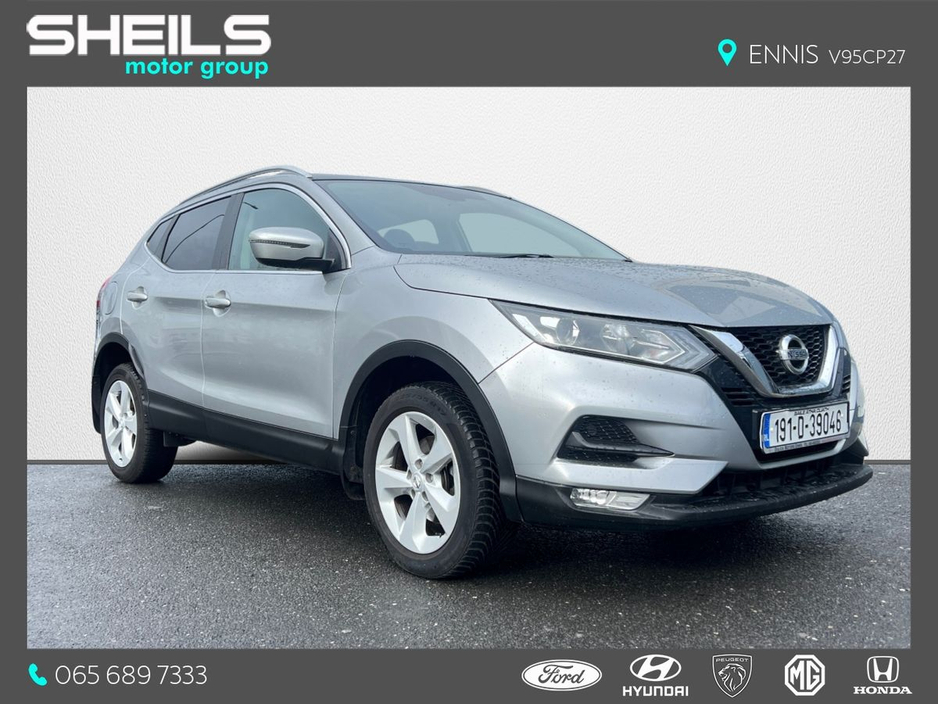 2019 Nissan Qashqai 1.5 Diesel SV *Panoramic Glass Roof* €16,500