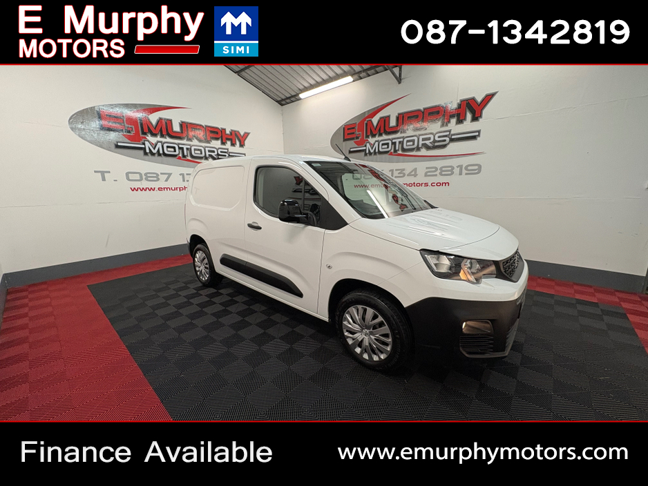 2022 Peugeot Partner 1.5 HDI PROFFESIONAL PLUS LOW MILEAGE €65 PER WEEK €12,154