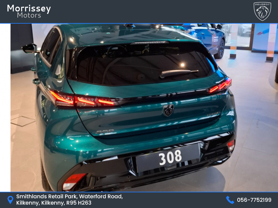 2026 Peugeot 308 ALLURE HYBRID 145BHP STD 4 €33,950