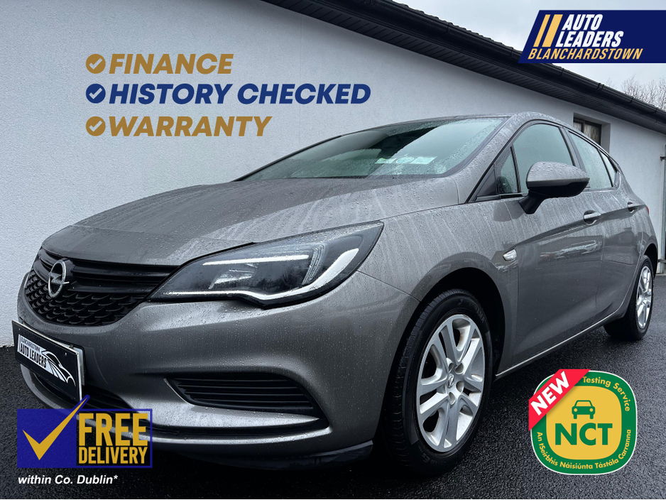 2017 Opel Astra 1.4 100BHP €7,950
