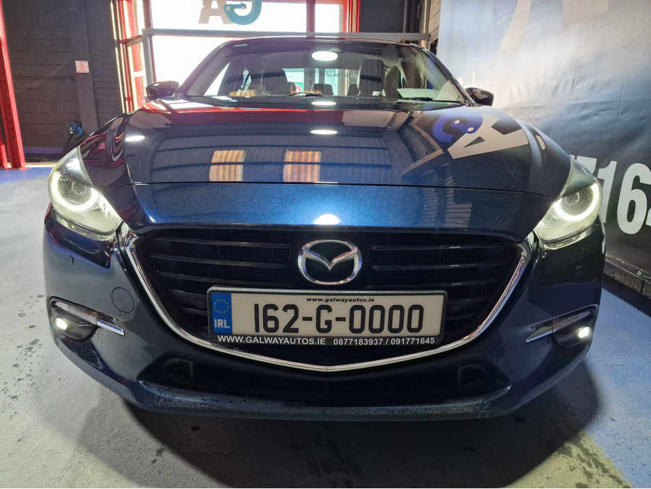 2016 Mazda Mazda3 PETROL-SPORT NAV-LOW MILES-NEW NCT €10,950