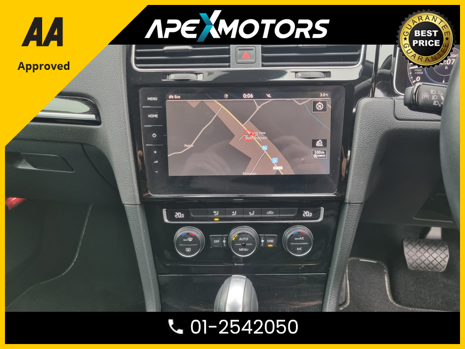 2018 Volkswagen Golf FINANCE ARRANGED * BEAUTIFUL PEARL WHITE ( NEW COLOUR)  * 1.4 HIGHLINE  * AUTOMATIC * AA APPROVED  * 101 SAFETY CHECKLIST * 12-MONTH ROADSIDE ASSIST  * IMMACULATE * TOP-SPEC * LOW LOW KMs * ADAPTIVE C €19,949