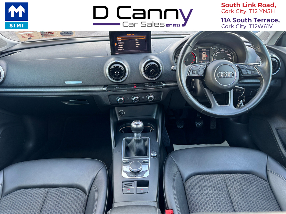 2018 Audi A3 SPORTBACK 1.0 TFSI 115 SE 4DR €19,450