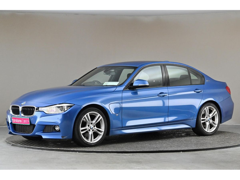 2017 BMW 3 Series 330E M SPORT F30 *BLACK LEATHER*HUP*SAT NAV*