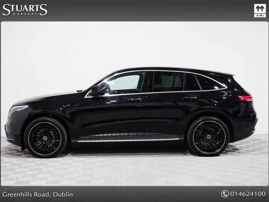 2023 Mercedes-Benz EQC *PREMIUM PLUS* 400 AMG LINE: OBSIDIAN BLACK METALLIC, ARTICO LEATHER, SUNROOF, 360 CAMERA, HEADS UP DISPLAY, 21” DIAMOND CUT TURBINE ALLOYS, KEYLESS €45,945