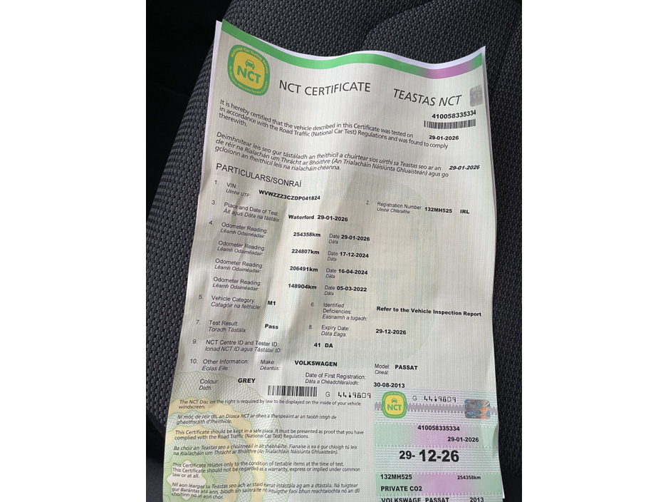 2013 Volkswagen Passat 1.6 TDI COMFORTLINE BLUEMOTION TECH €6,350