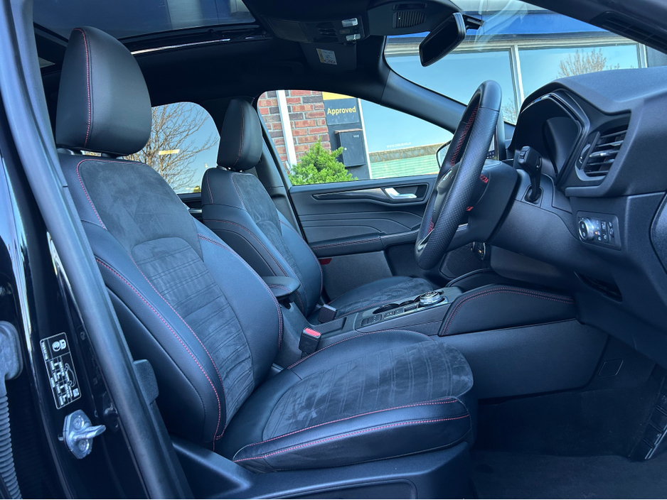 2022 Ford Kuga ST-LINE X ED PHEV CV EDITION - STunning Hybrid SUV in Black with Mega-Spec. - Top Trade-Ins & Great Finance Deals - Assured Dealer Warranty - €25,950