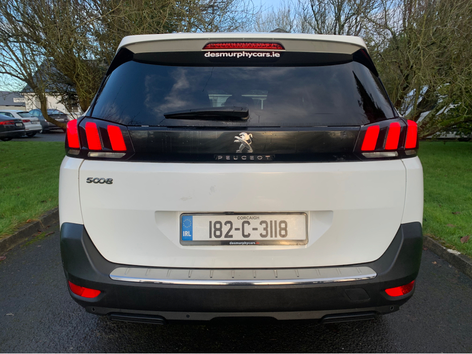 2018 Peugeot 5008 ALLURE 1.5 BLUE HDI 130 6 6.2 4DR €15,995
