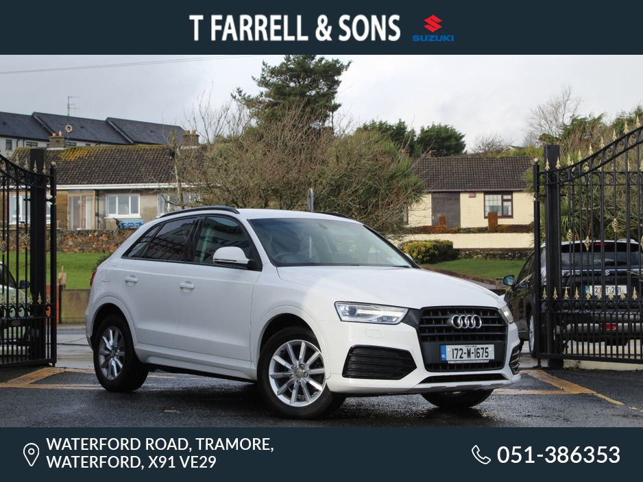 2017 Audi Q3 2.0 TDI SPORT 150PS 5DR €19,950