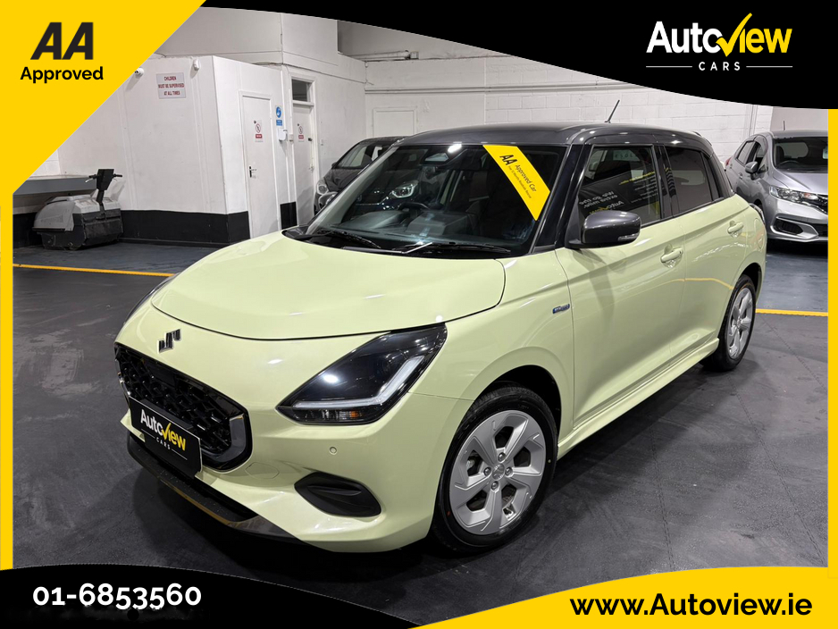 2023 Suzuki Swift New Model 1.2 Self Charging Mild Hybrid Automatic. AA Approved/ SIMI Dealer/  Finance Available. €21,995