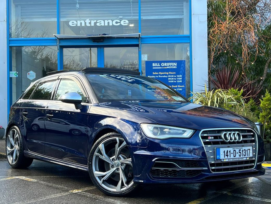 2014 Audi S3 QUATTRO 2.0 TFSI AUTO // OPENING PAN ROOF // BANG & OLUFSEN // NEW 19" DIAMOND CUT ALLOYS €19,950