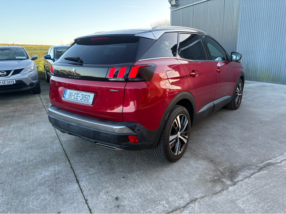 2018 Peugeot 3008 2.0 HDI GT LINE BLUE 150P 150PS 5DR €18,500